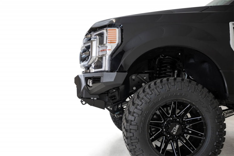 Addictive Desert Designs 17-20 Ford Super Duty Bomber Front Bumper w/ Mounts For 3 Baja Designs LP6s Bumpers - Steel Addictive Desert Designs