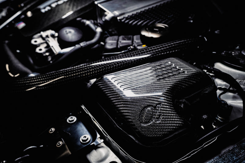 AMS Performance 15-18 BMW M3 / 15-20 BMW M4 w/ S55 3.0L Turbo Engine Carbon Fiber Intake Short Ram Air Intakes AMS