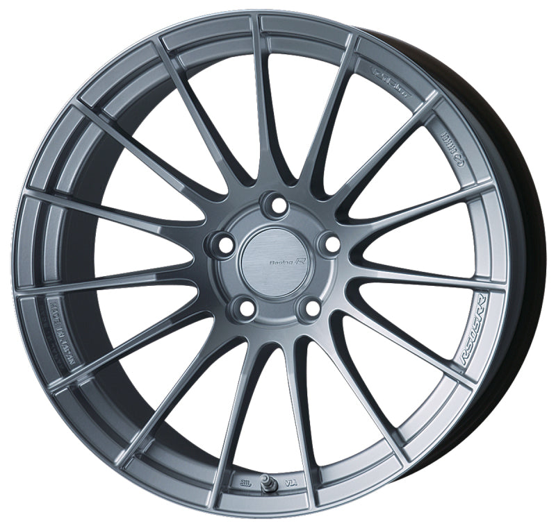 Enkei RS05-RR 18x8.5 35mm ET 5x120 72.5 Bore Sparkle Silver Wheel (Min Order Qty 40) Wheels - Cast Enkei