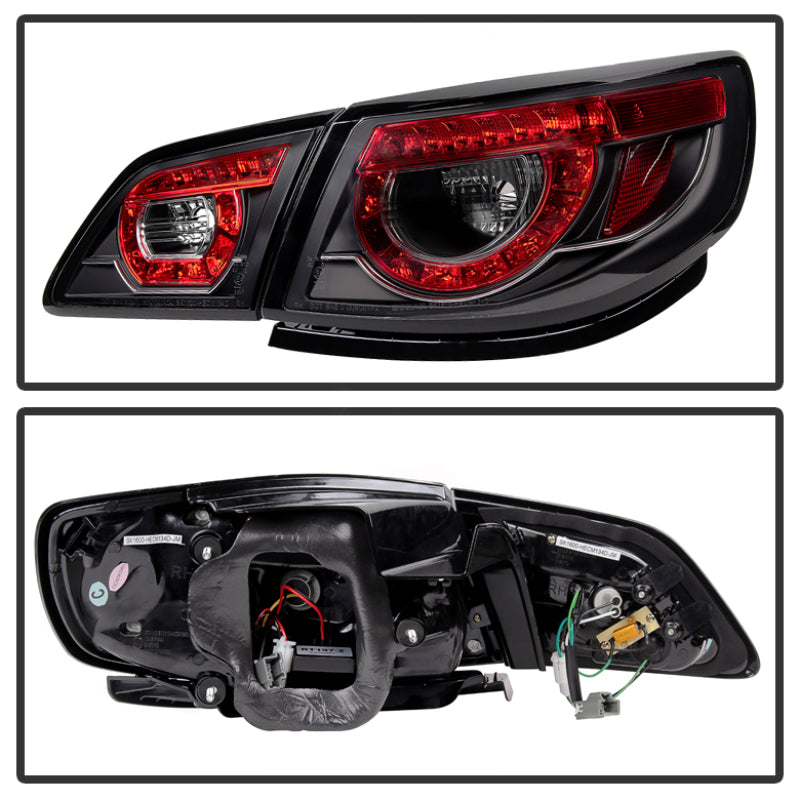 Spyder Chevy SS 2014-2016 LED Tail Lights Black ALT-YD-CVSS14-LED-BK Tail Lights SPYDER