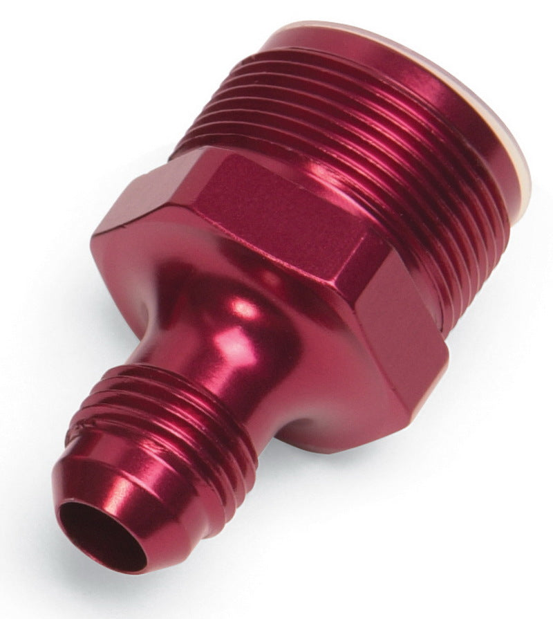 Russell Performance 1in-20 x 6 AN Male Flare Adapter (66-89 Edelbrock Q-Jets/75-89 Stock Q-Jets) Fittings Russell