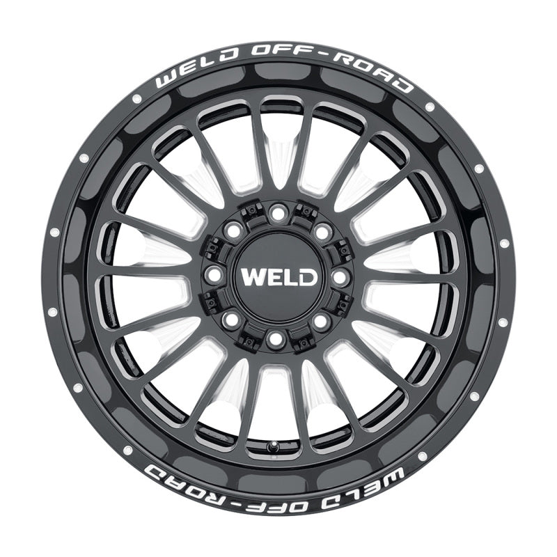 Weld Off-Road W121 20X10 Scorch 6X135 6X139.7 ET13 BS6.00 Gloss Black MIL 106.1 Wheels - Cast Weld