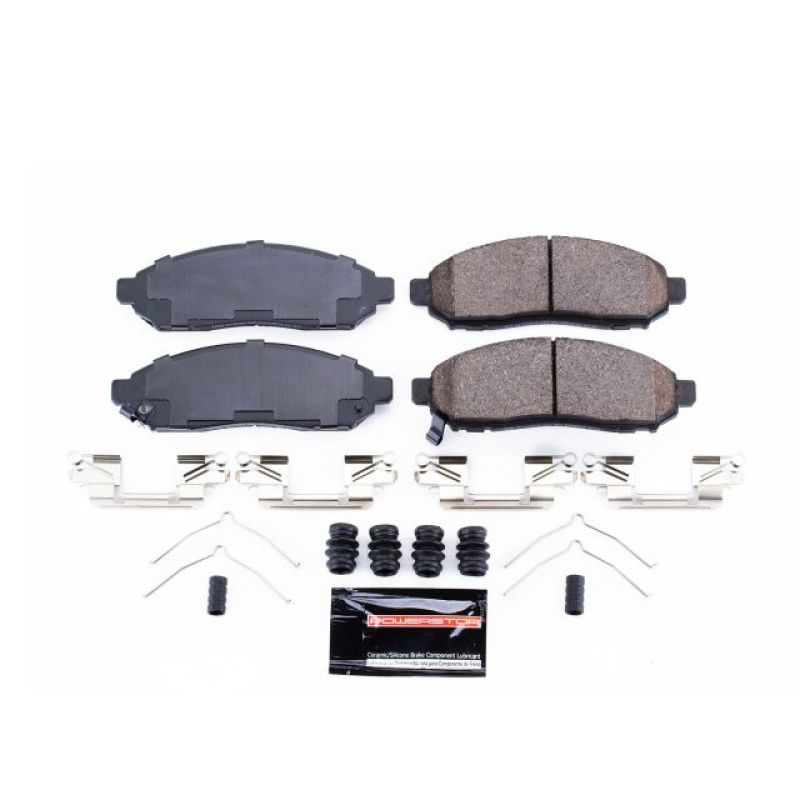 Power Stop 2015 Chevrolet City Express Front Z23 Evolution Sport Brake Pads w/Hardware Brake Pads - Performance PowerStop