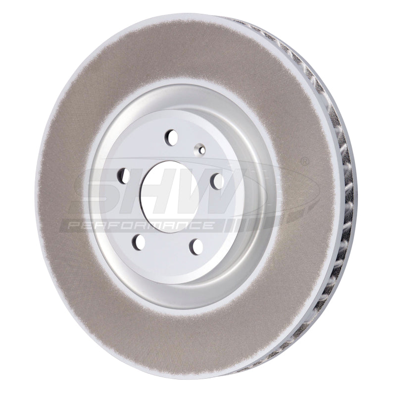 SHW 15-18 Porsche Macan S 3.0L w/o Ceramics Right Front Smooth Monobloc Brake Rotor (95B615302R) Brake Rotors - OE SHW Performance