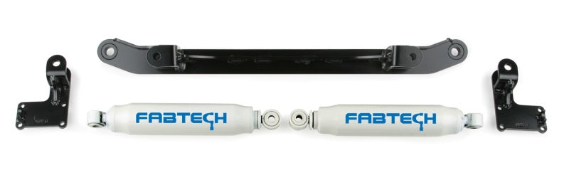 Fabtech 07-14 GM C/K1500 2WD/4WD Dual Steering Stabilizer System w/Perf. Shocks Steering Stabilizer Fabtech