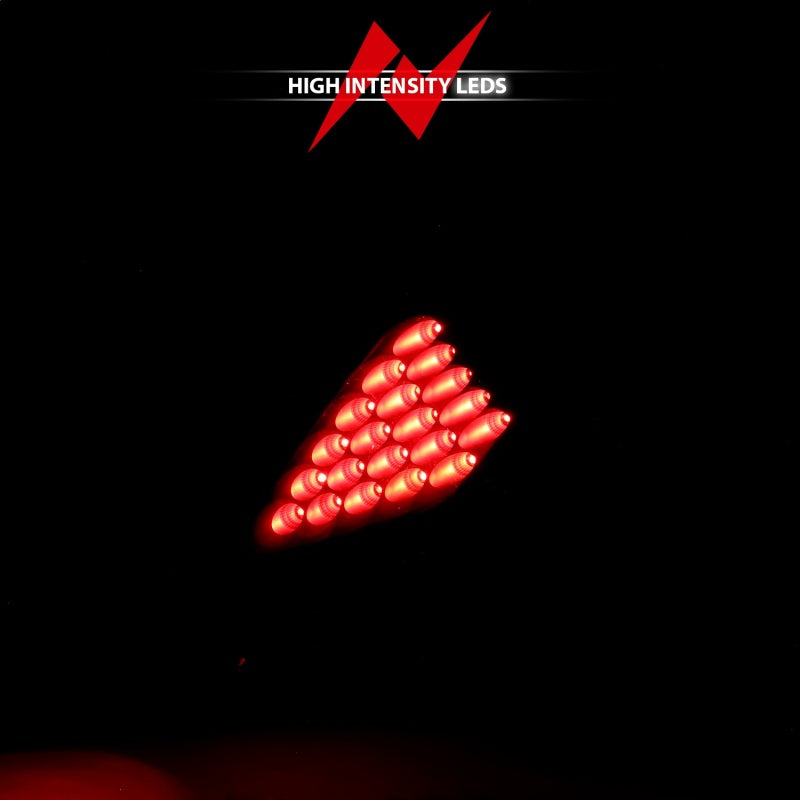 ANZO 2003-2005 Nissan 350Z LED Taillights Smoke Tail Lights ANZO