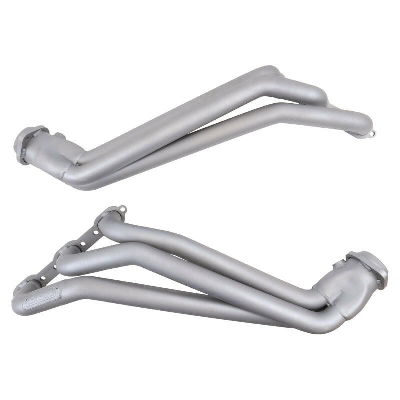 BBK 05-10 Dodge Challenger V6 Long Tube Exhaust Headers And Y Pipe And Converters - 1-5/8 Chrome Headers & Manifolds BBK