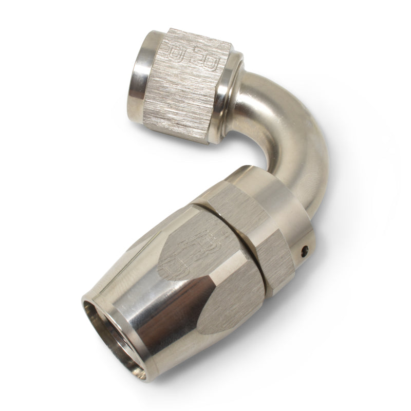 Russell Performance -8 AN Endura 120 Degree Full Flow Swivel Hose End (With 3/4in Radius) Fittings Russell