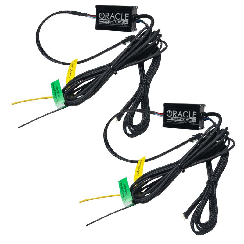 Oracle Lighting 09-18 RAM 1500 Sport Halo Headlights - Blk Housing w/BC1 Controller Headlights ORACLE Lighting