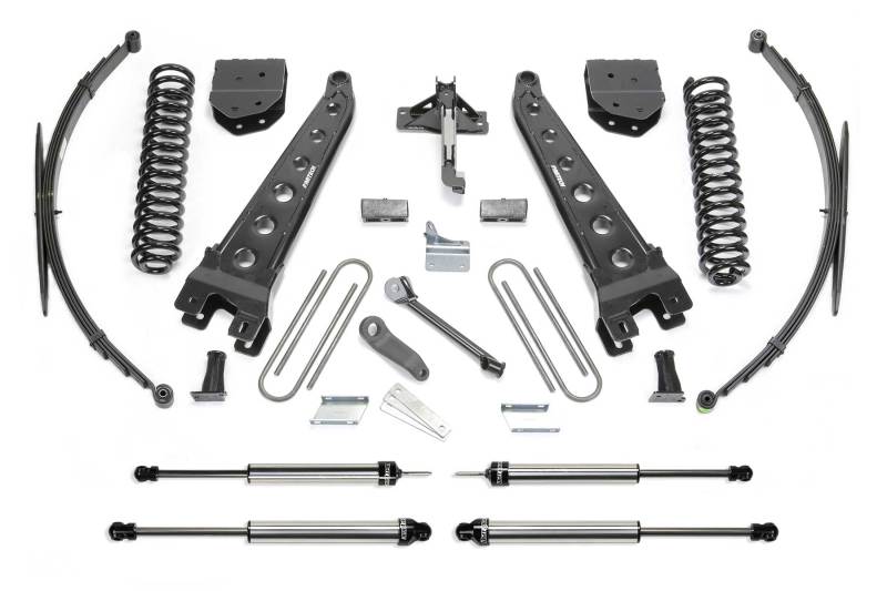 Fabtech 11-16 Ford F250 4WD 10in Rad Arm Sys w/Coils & Dlss Shks Lift Kits Fabtech