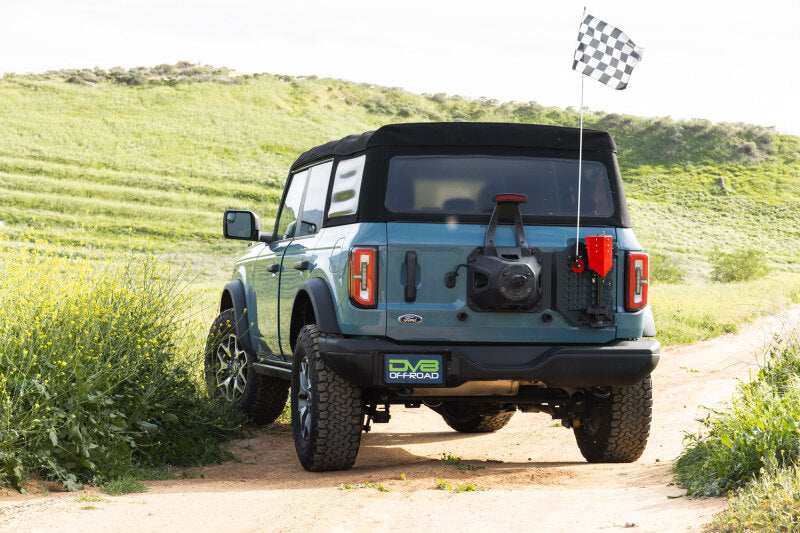 DV8 Offroad 2021-2025 Ford Bronco Tailgate Reinforcement Molle Panel Exterior Trim DV8 Offroad