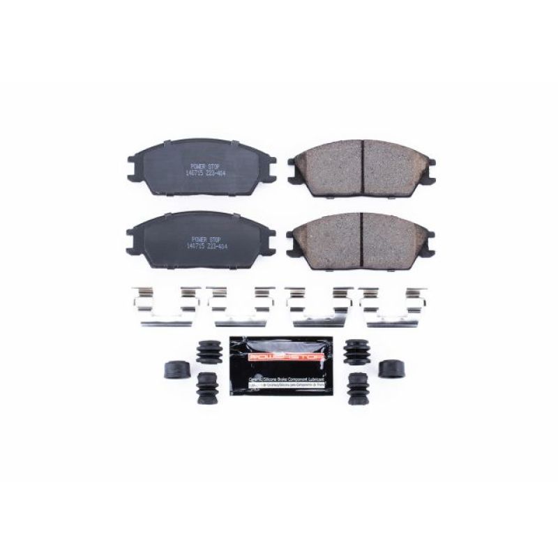 Power Stop 95-05 Hyundai Accent Front Z23 Evolution Sport Brake Pads w/Hardware Brake Pads - Performance PowerStop