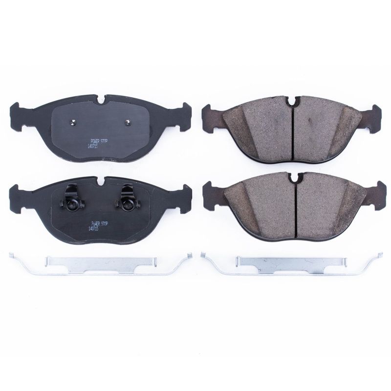 Power Stop 04-06 Audi TT Quattro Front Z17 Evolution Ceramic Brake Pads w/Hardware Brake Pads - OE PowerStop