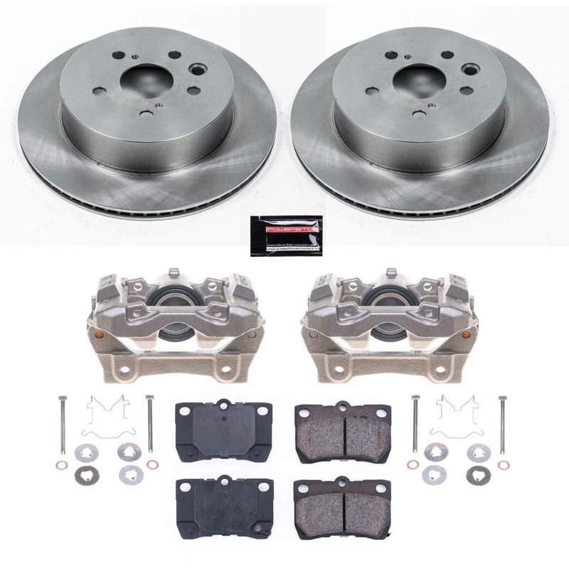 Power Stop 2006 Lexus GS300 Rear Autospecialty Brake Kit w/Calipers Brake Kits - OE PowerStop