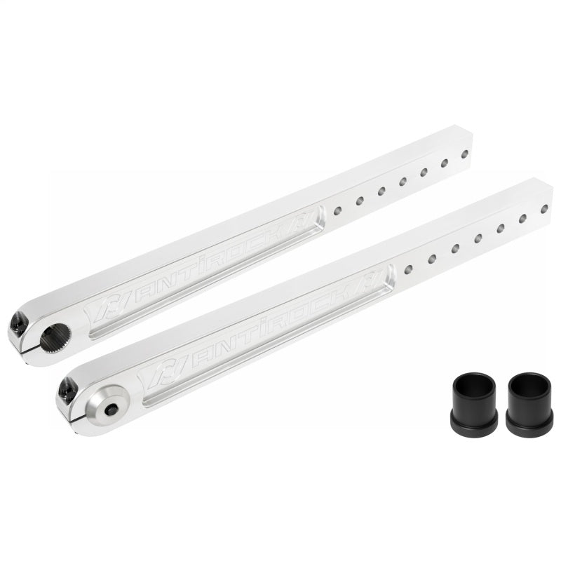 RockJock Billet Aluminum Antirock Pre-Runner Sway Bar Arms (33.67in OAL 35 spline) w/ Hardware Sway Bars RockJock