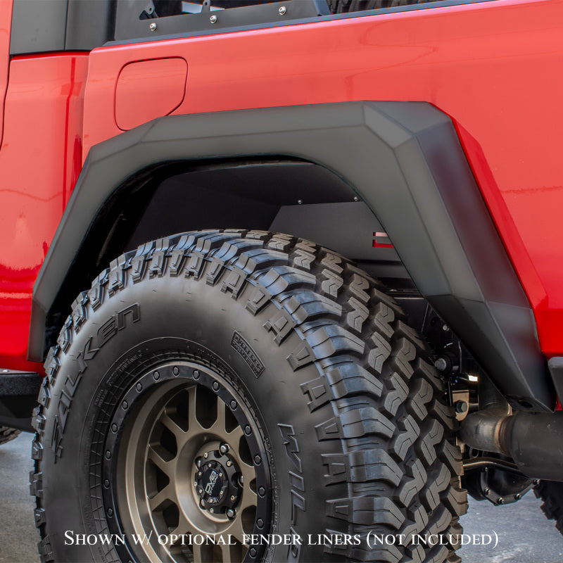 DV8 Offroad 2019+ Jeep Gladiator Armor Fenders Fenders DV8 Offroad