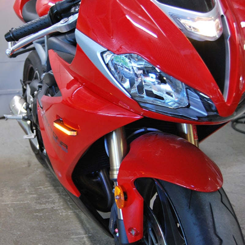 New Rage Cycles 13+ Triumph Daytona 675 Front Turn Signals Lights Corner New Rage Cycles