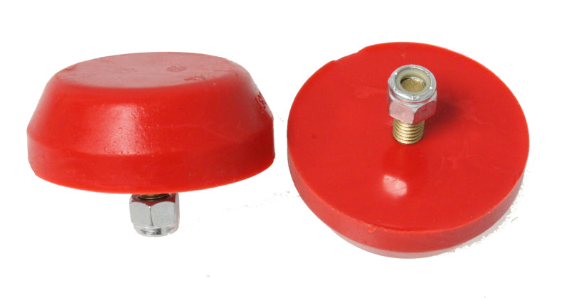 Energy Suspension 1in Tall Flat Head Bump Stop - Red Bushing Kits Energy Suspension