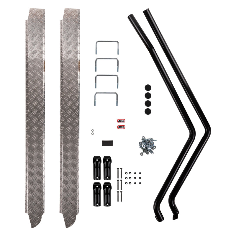 ARB Deluxe Side Rail & Step 80Ser No Flr Side Steps ARB