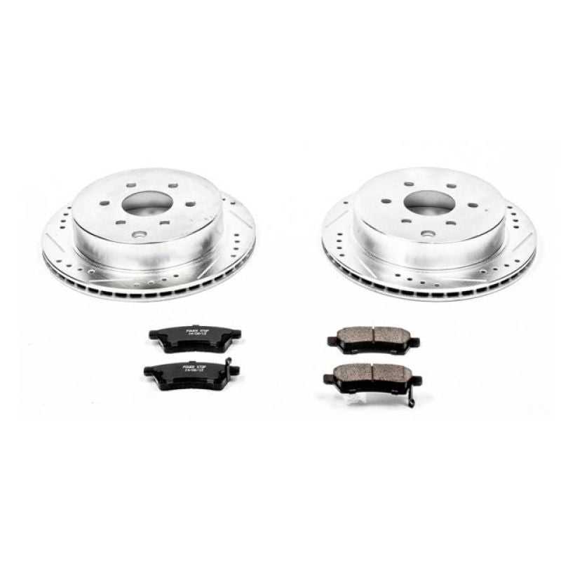 Power Stop 05-18 Nissan Frontier Rear Z23 Evolution Sport Brake Kit Brake Kits - Performance D&S PowerStop