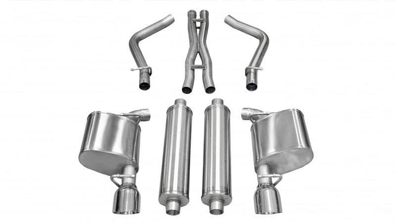 Corsa 2011-2014 Chrysler 300 R/T 5.7L V8 Polished Xtreme Cat-Back Exhaust Catback CORSA Performance