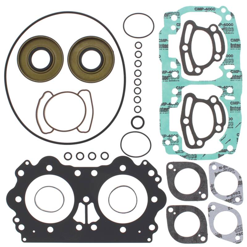 Vertex Gaskets 01-02 Sea-Doo 951 GTX Complete Gasket Kit w/ Oil Seals Engine Hardware Vertex Pistons