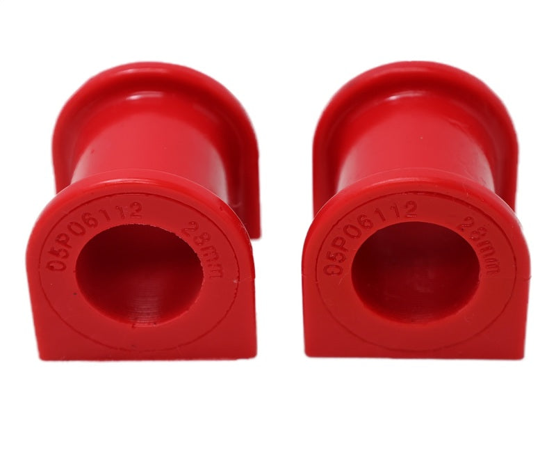 Energy Suspension 05-13 Toyota Tacoma w/ 4WD Front Sway Bar Bushings - Red Bushing Kits Energy Suspension
