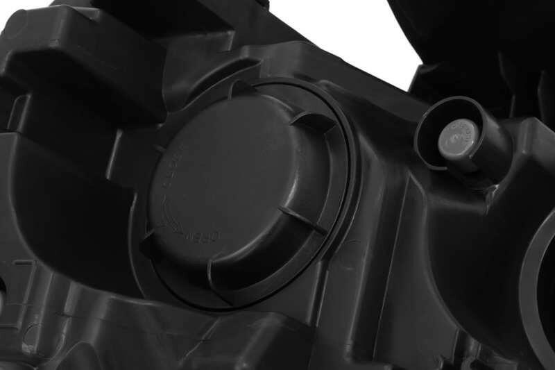 AlphaRex 19-20 Ram 1500HD NOVA LED Proj Headlights Plank Style Gloss Blk w/Activ Lght/Seq Signal/DRL Headlights AlphaRex