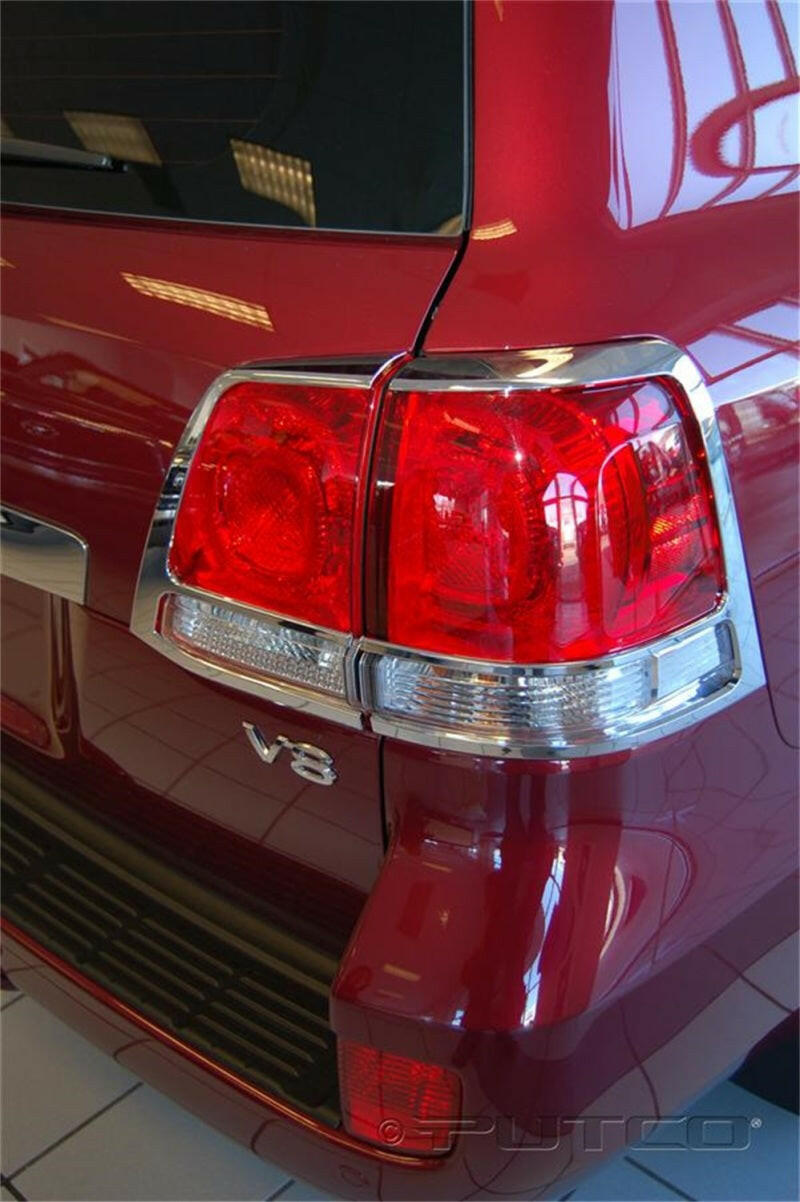 Putco 08-10 Toyota Land Cruiser Tail Light Covers Light Covers and Guards Putco