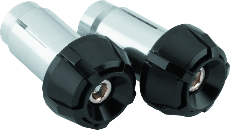 BikeMaster Anti-Vibration Bar Ends - Black/Black Handlebars BikeMaster