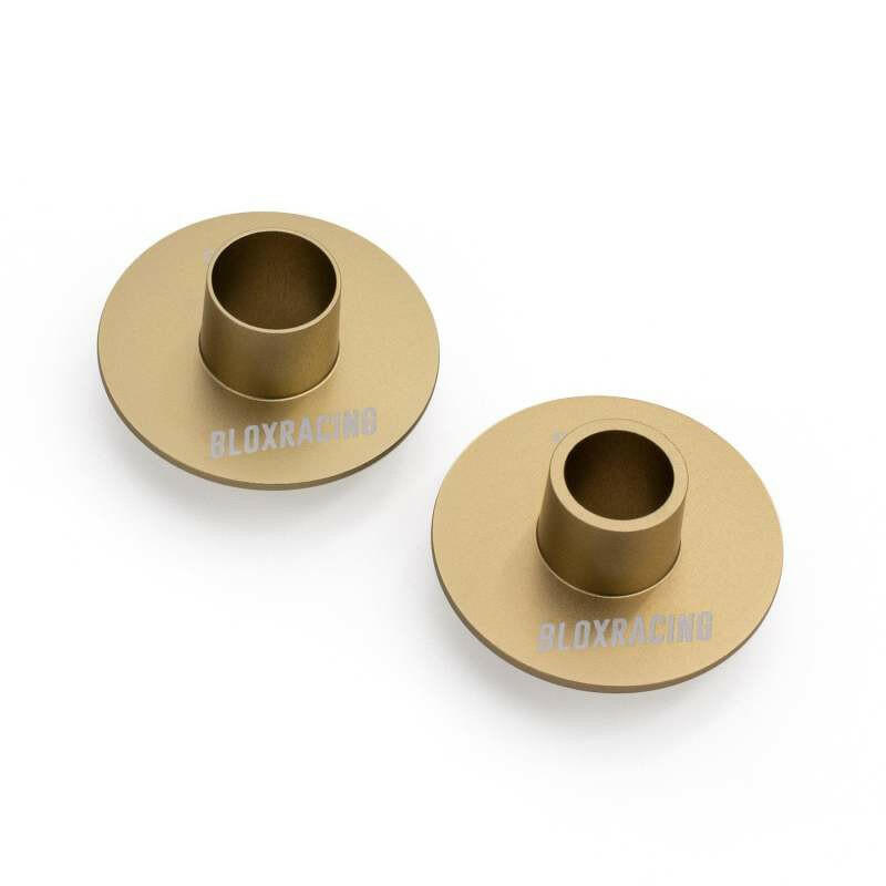 BLOX Racing Subframe Hard Collar Kit for All S2000 - Front and Rear total 12 Pieces (Gold) Suspension Arms & Components BLOX Racing