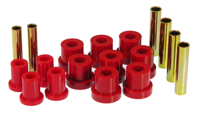 Prothane 88-91 Chevy Blazer/Suburban 4wd Front Spring Eye Bushings - Red Bushing Kits Prothane