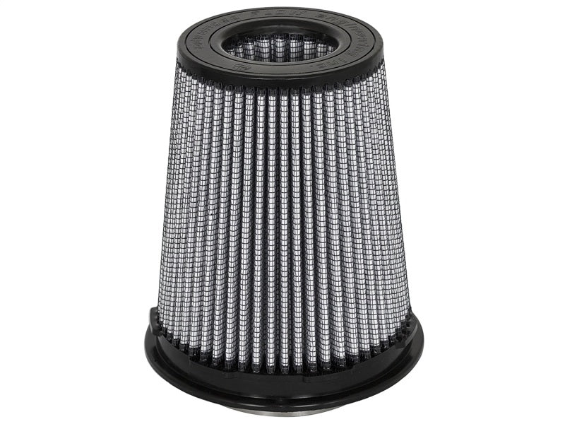 aFe MagnumFLOW Pro DRY S Replacement Air Filter 4in F x 6in B (mt2) x 4-1/2in T (Inv) x 7-1/2in H Air Filters - Universal Fit aFe