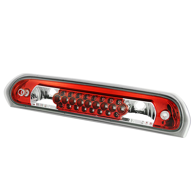 xTune Dodge Ram 02-08 LED 3rd Brake Light Red Clear BKL-JH-DR02-LED-RC Brake Lights SPYDER