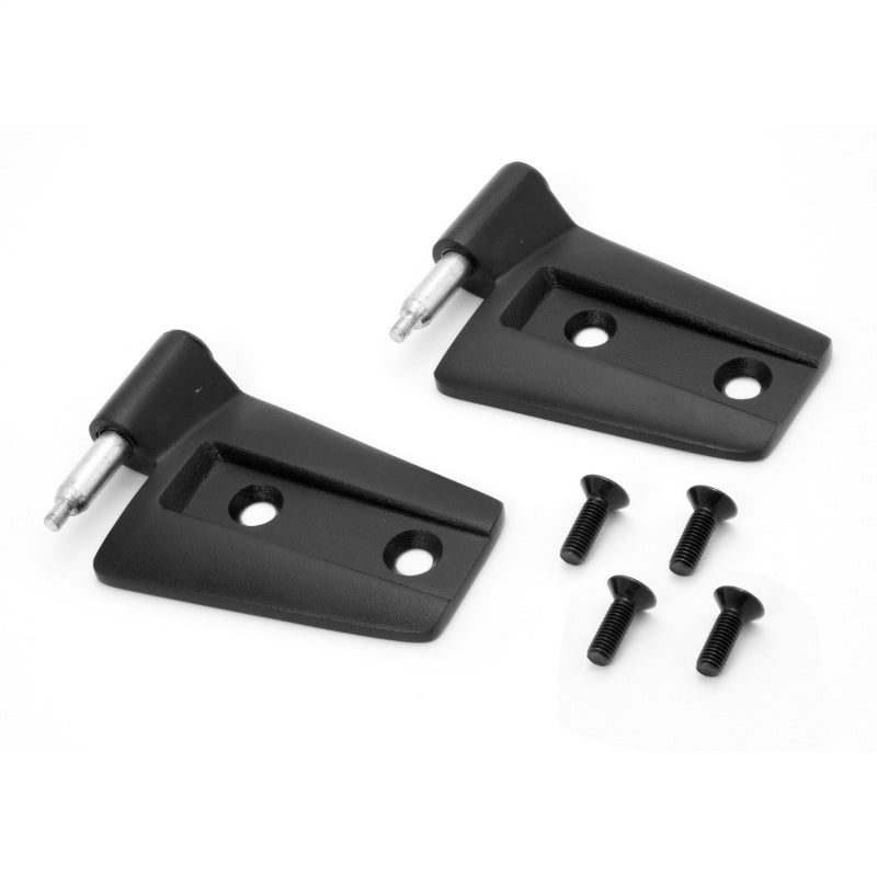 Rugged Ridge 07-18 Jeep Wrangler JK Black Left Door Hinge Set Hardware Kits - Other Rugged Ridge