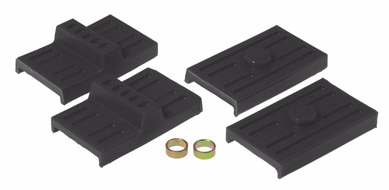 Prothane 70-81 GM Upper/Lower Spring Pad (Multi) - Black Bushing Kits Prothane