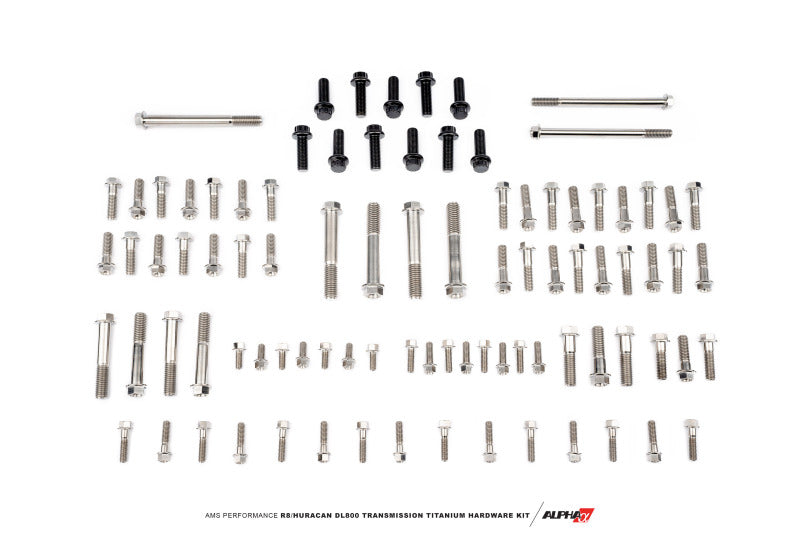 AMS Performance Audi R8/Lamborghini Huracan DL800 Transmission Titanium Hardware Kit Bolts AMS