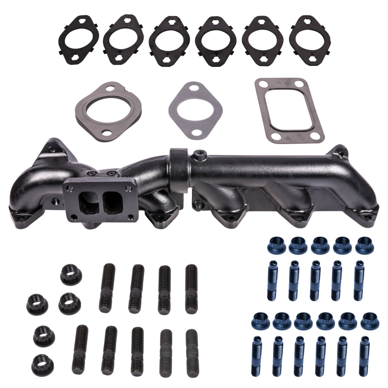 ATS Diesel 07-18 Dodge Cummins 6.7L Pulse Flow Exhaust Manifold Kit w/ Gaskets & Hardware Headers & Manifolds ATS Diesel