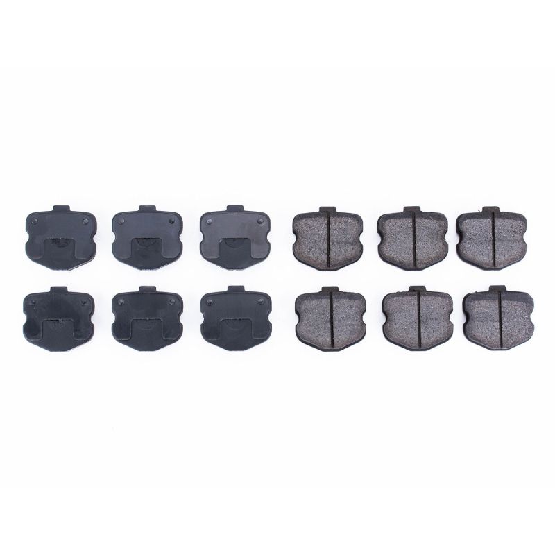 Power Stop 06-13 Chevrolet Corvette Front Z16 Evolution Ceramic Brake Pads Brake Pads - OE PowerStop