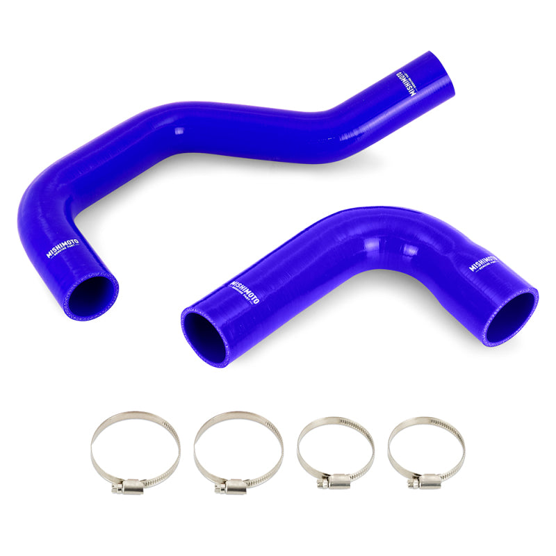 Mishimoto 1991-1993 Dodge 5.9L Cummins Silicone Coolant Hose Kit Blue Hoses Mishimoto