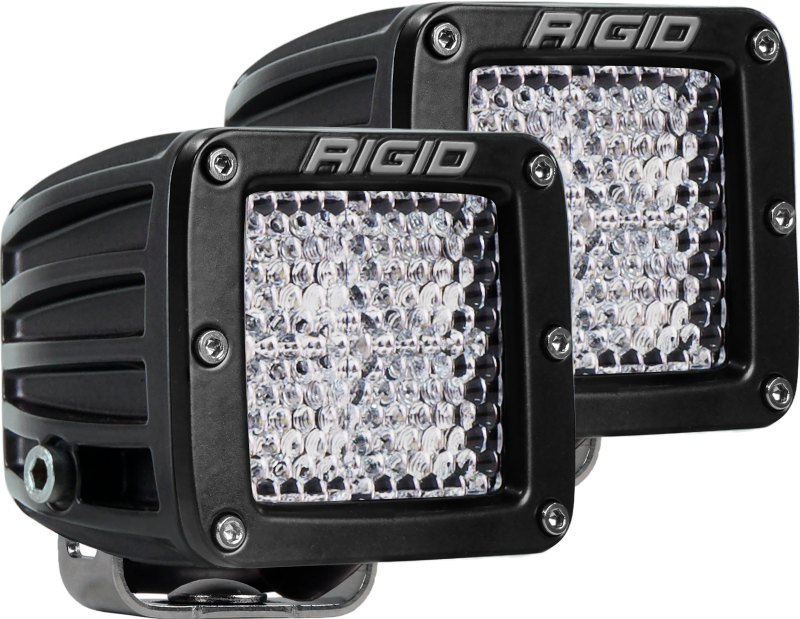 Rigid Industries Dually - 60 Deg. Lens - Set of 2 Light Bars & Cubes Rigid Industries