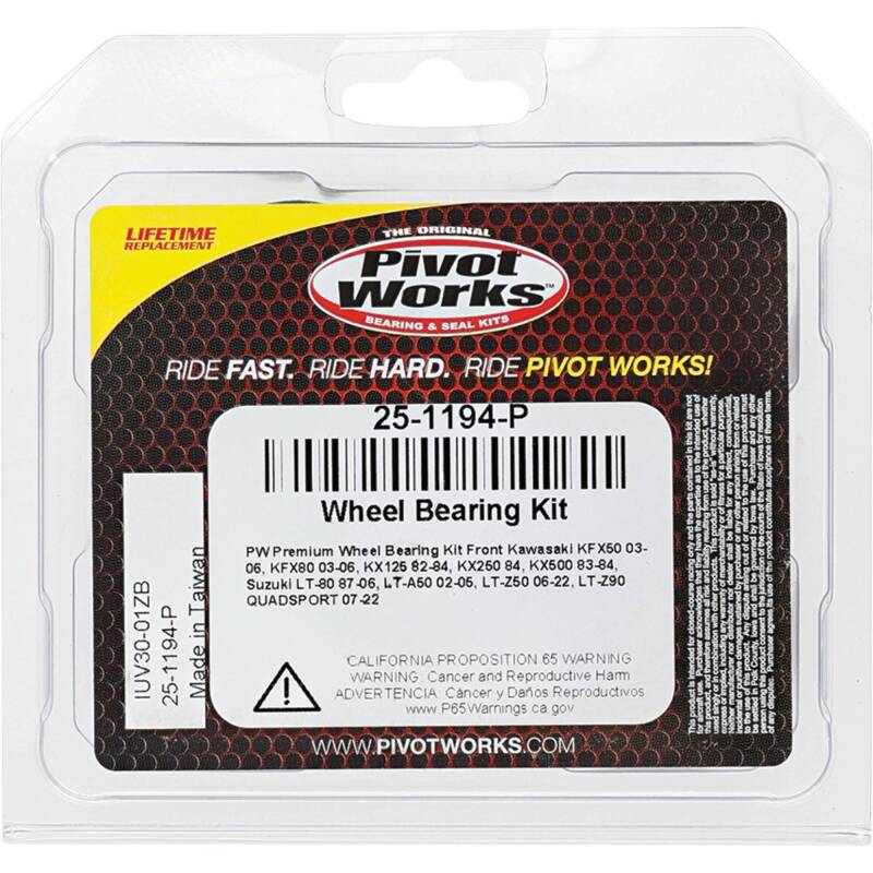 Pivot Works Premium Wheel Bearing Wheel Bearings Pivot Works