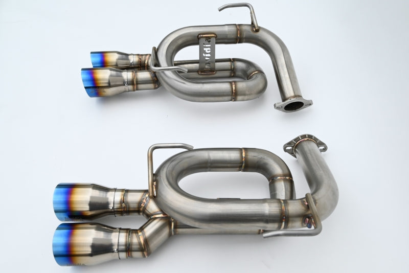 Invidia 22+ Subaru WRX Twin Loop 3.5in. Single Layer T.I Tip Axle-Back Exhaust Catback Invidia