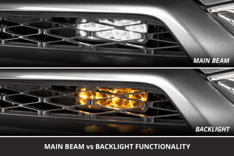 Diode Dynamics 2014-2024 Toyota 4Runner SS6 Sport LED Kit Yellow Driving 3000K Light Bars & Cubes Diode Dynamics