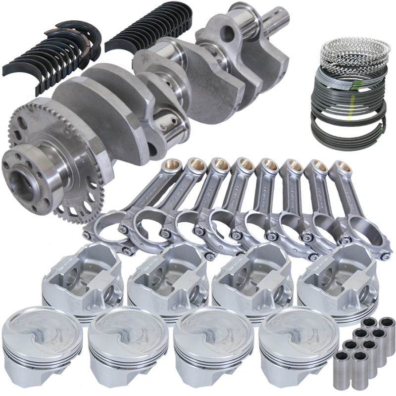 Eagle Chevy LS2 4.000in Crank 58 Tth Reluctor 6.125in I-Beam Rods 4.060in Pistons Rotating Assembly Rotating Assemblies Eagle