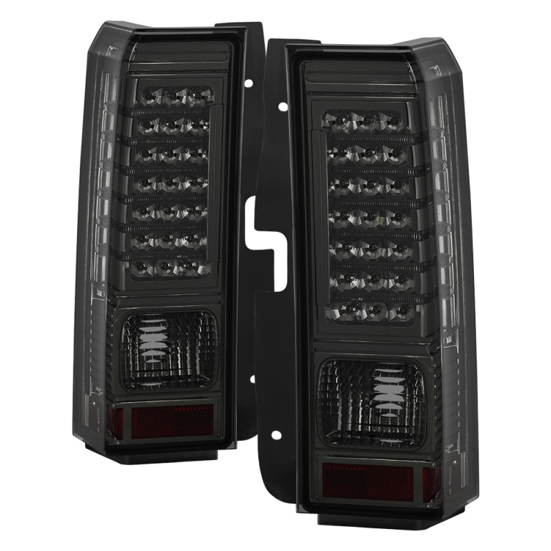 xTune Hummer H3 06-09 ( Non H3T ) LED Tail Lights Smoke ALT-ON-HH306-LED-SM Tail Lights SPYDER