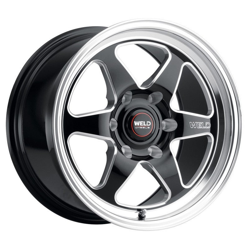 Weld S156 20x9.5 Ventura 6 Drag 6x127 ET35 BS6.625 Gloss BLK MIL DIA 78.1 Wheels - Cast Weld