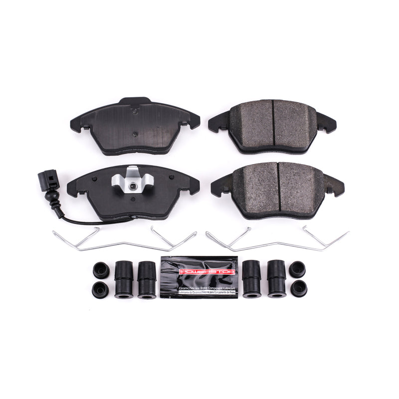 Power Stop 06-13 Audi A3 Front Z23 Evolution Sport Brake Pads w/Hardware Brake Pads - Performance PowerStop
