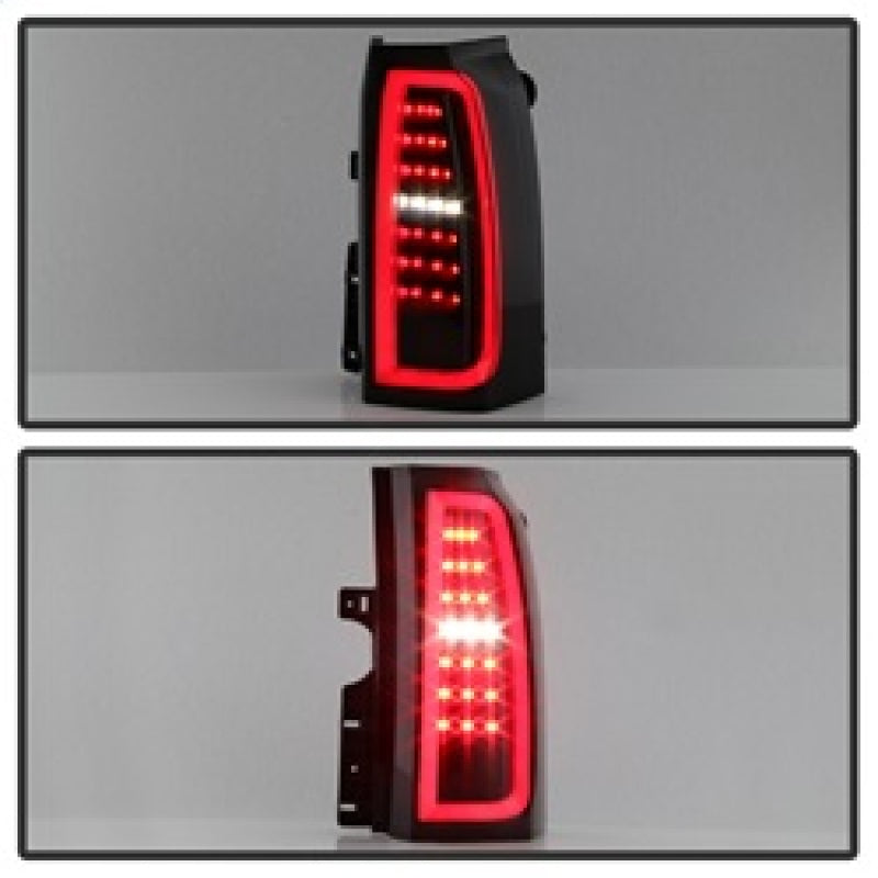 Spyder Chevy Tahoe / Suburban 15-17 LED Tail Lights - Black Smoke (ALT-YD-CTA15-LED-BSM) Tail Lights SPYDER