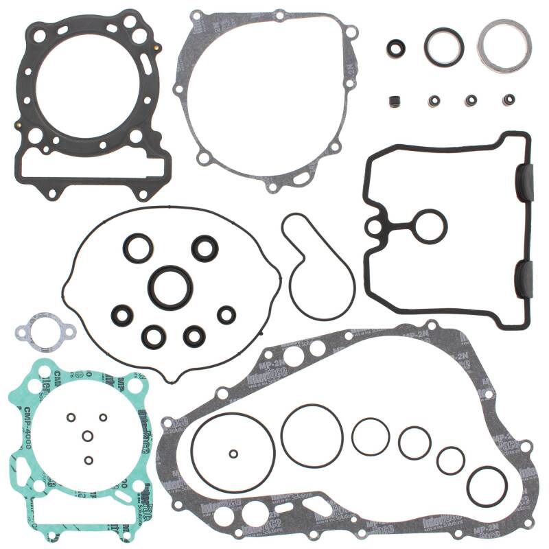 Vertex Gaskets 2003 Kawasaki KLX400R Complete Gasket Kit w/ Oil Seals Engine Hardware Vertex Pistons